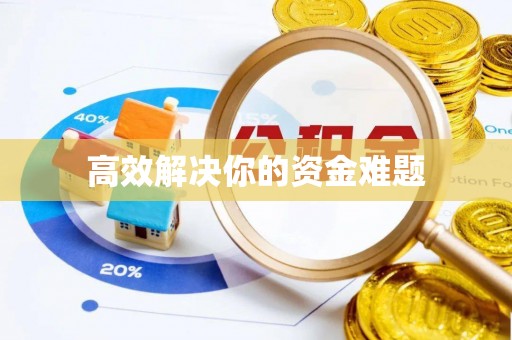 常山高效解决你的资金难题
