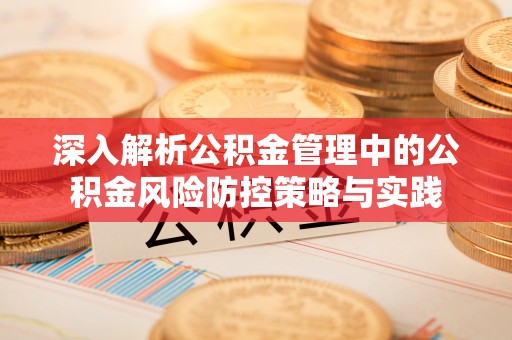 常山深入解析公积金管理中的公积金风险防控策略与实践
